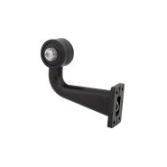 Lampa Obrysowa Przednio-Tylna Led, 138l Z Ramieniem Gumowym 90° Lewa 12/24v